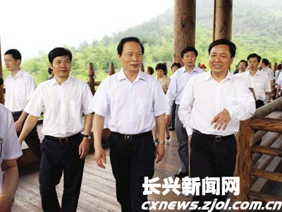 省委常委、组织部长 斯鑫良 来长调研--长兴新闻