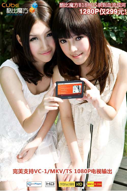 仅299元!酷比1280P B18HDS<em>双飞</em>妹妹图赏-数